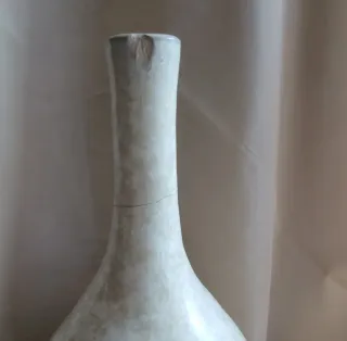 Botella Porcelana Cristalizada Años 70