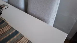 Sillas IKEA Bergmund madera color blanco gris