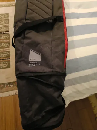 Funda Esquí Salomon Negra Acolchada