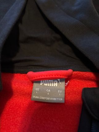 Chándal Puma Hombre Rojo y Negro