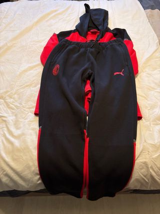 Chándal Puma Hombre Rojo y Negro