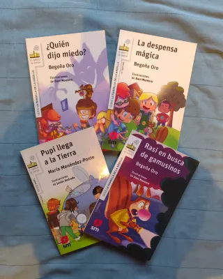 Serie blanca Barco de Vapor - 4 libros