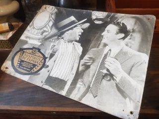 Antiguo cartel de Cíne en cartón duro Valencia