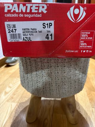 Botas de trabajo PANTER azul