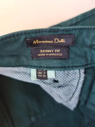 Pantalón de mujer Massimo Dutti, modelo skinny fit