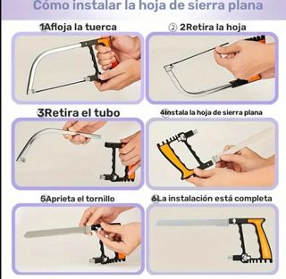 Juego Sierra Mágica 12uds carpinteria y mucho mas!