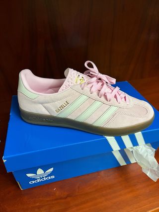 Zapatillas Adidas Gazelle Rosa Talla 40