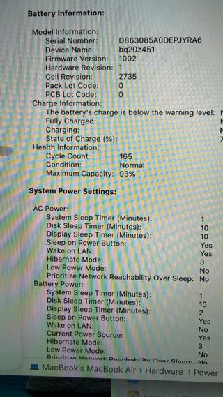 MacBook Air 13' 256GB Argento