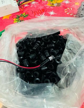 NUEVO! Pack 400 LED diodos blanco calido 12V nuevo