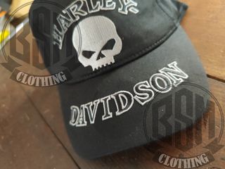 Cappellino Harley Davidson Skull Nero
