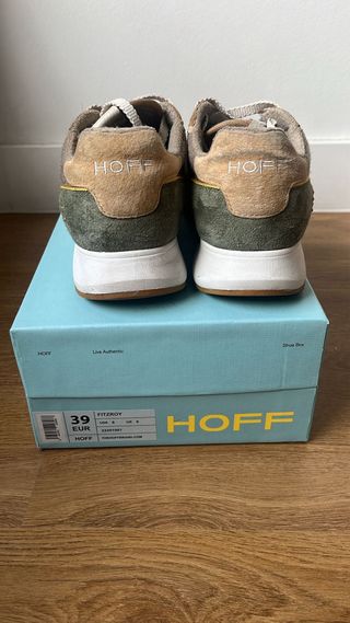 Zapatillas Marrones y Verdes