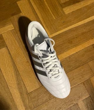 Zapatillas Adidas Mujer Blancas y Plateadas