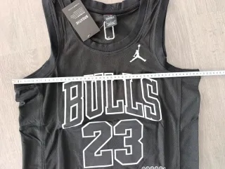 Camiseta NBA Michael Jordan 23 Bulls Negra