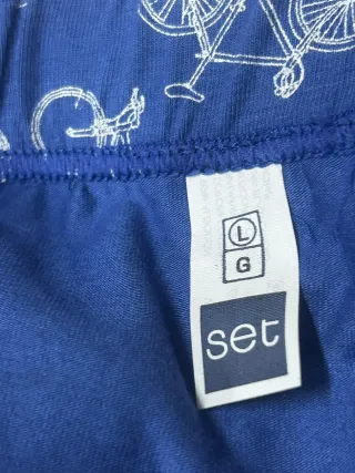 Boxer Set Bicicletas Azul Blanco