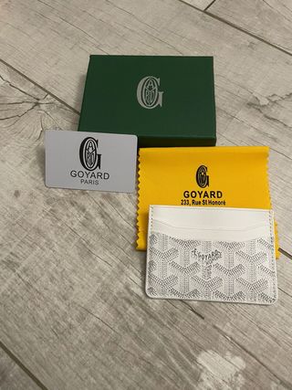 Portacarte Goyard Bianco