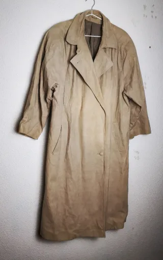 Gabardina Beige Talla Única