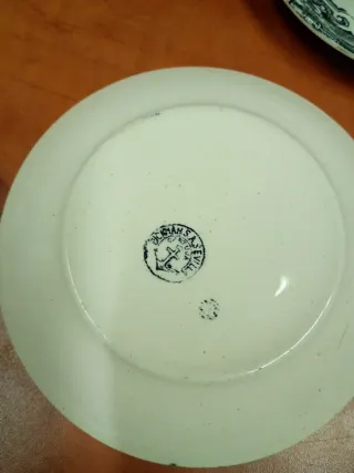 Juego de café La Cartuja de Sevilla