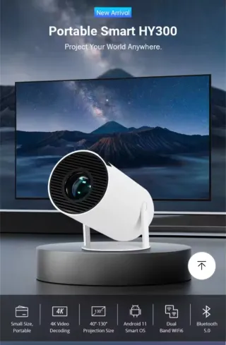 Proyector LED ULTRA HD HY300