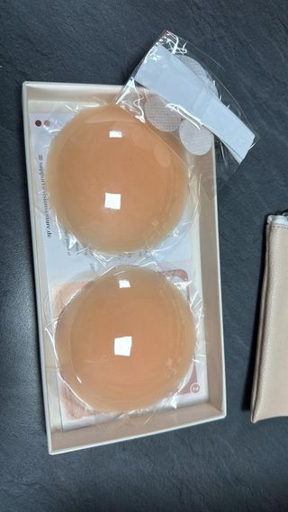 Pezoneras NIPINO Beige/Blanco 1 Par