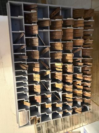 Pantógrafo Joyería con Abecedarios