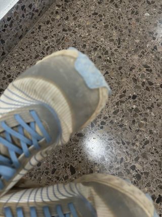 Hoka Zapatillas Beige y Azul