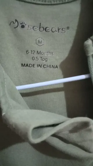 Sacos dormir bebé 6-12 meses