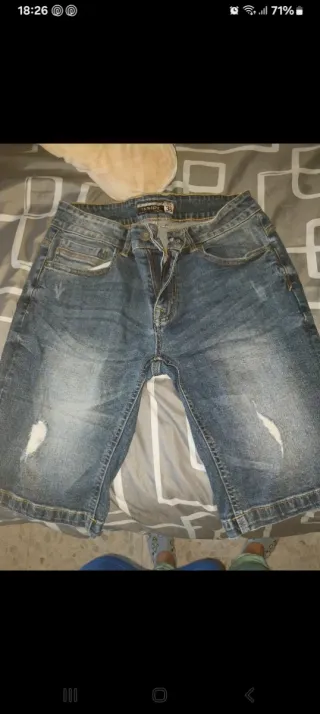 Lote de 8 Pantalones Vaqueros cortos.Varias marcas