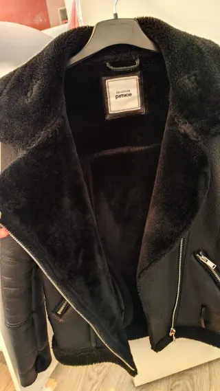 Cazadora doble faz negra