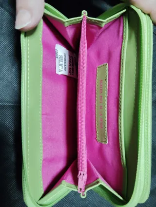 Billetera Agatha Ruiz de la Prada Fucsia y verde