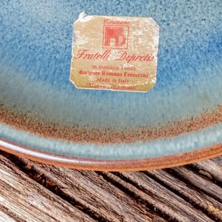 De Pretis majolica  design R.Frosecchi '60