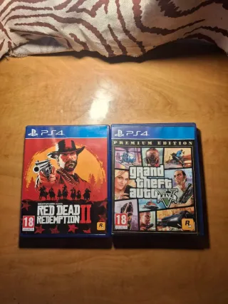 PS4 (PlayStation 4) Negra + Juegos