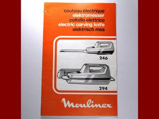 Coltello elettrico Moulinex vintage