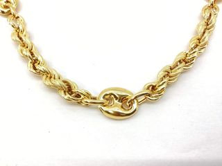 cadena oro 18k 30cm