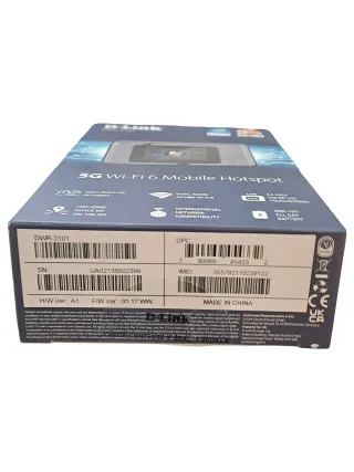 D-Link DWR-2101 5G Wi-Fi 6 Mobile Hotspot