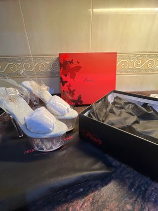 Zapatos Pleaser Pole Dance Talla 38 Nuevos