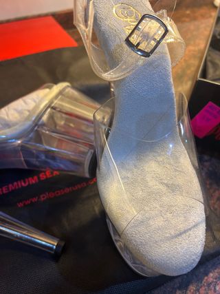 Zapatos Pleaser Pole Dance Talla 38 Nuevos