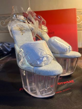 Zapatos Pleaser Pole Dance Talla 38 Nuevos