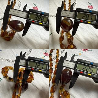 Collar de ámbar con colgante