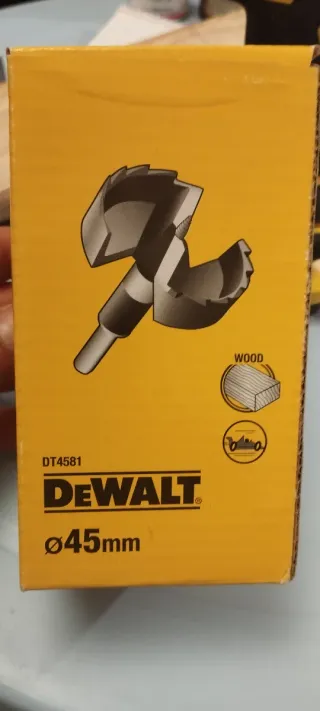 Broca Forstner Dewalt 45mm DT4581