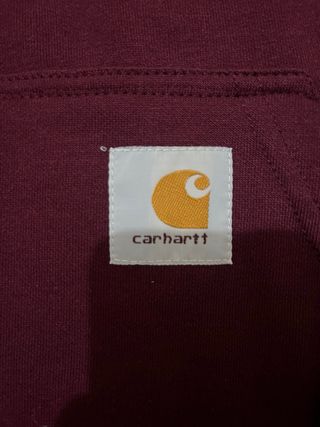 Felpa Carhartt Uomo Bordeaux Taglia M