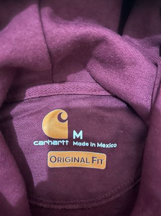 Felpa Carhartt Uomo Bordeaux Taglia M