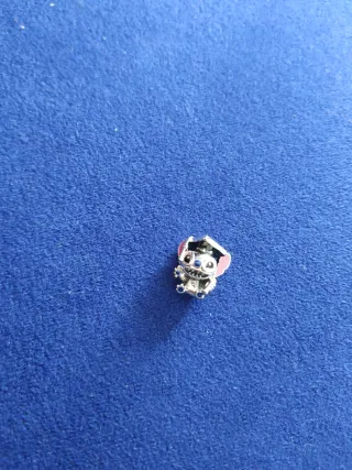 Charm dije Stitch Graduación Pulsera Pandora Plata