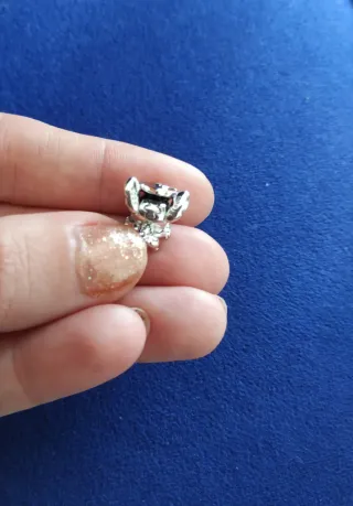 Charm dije Stitch Graduación Pulsera Pandora Plata