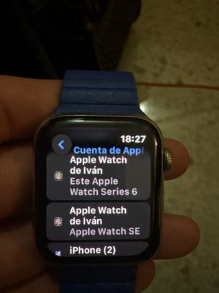 Apple Watch Serie 6 44mm Acciaio Inossidabile