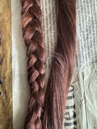 Mallas de pelo natural para fallera