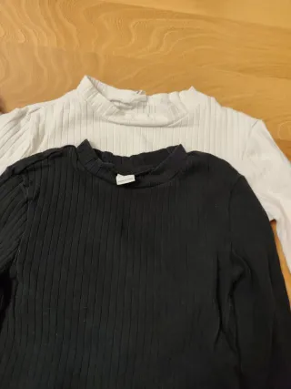 Lote 4 Crop Tops Manga Larga+ regalo