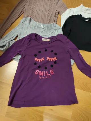 Lote 4 Crop Tops Manga Larga+ regalo