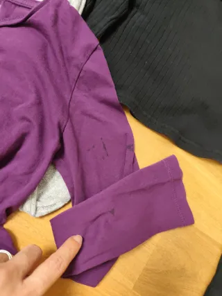 Lote 4 Crop Tops Manga Larga+ regalo