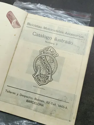 Catálogo Ilustrado Sanromá Bicicletas