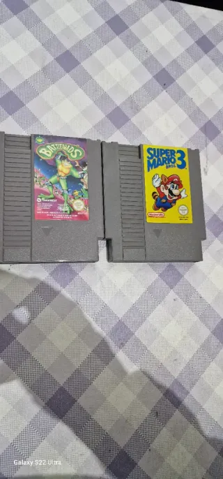 NES Giochi: Super Mario 3 & Battletoads